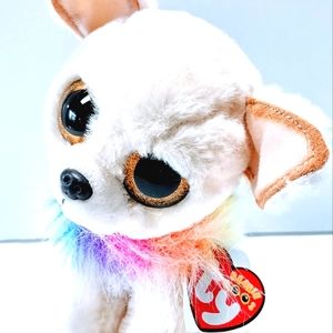 Ty Beanie Boos collection 6" Beige Chewey plush stuffed animal collectible